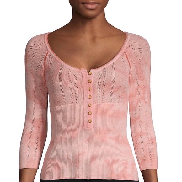 Free People Tops - FREE PEOPLE Rory Henley tie dye top. Size L